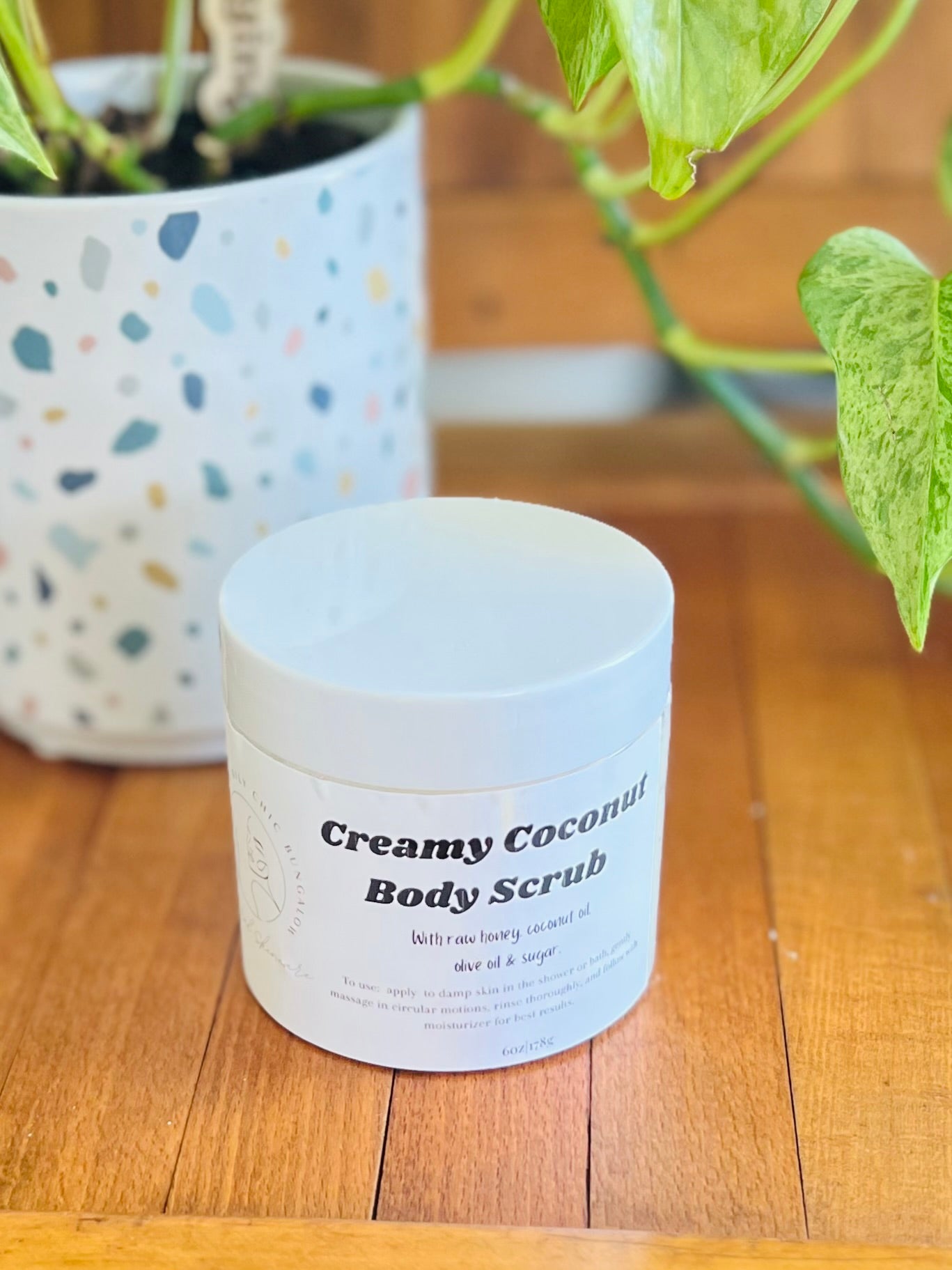 Creamy Coconut Sugar Scrub