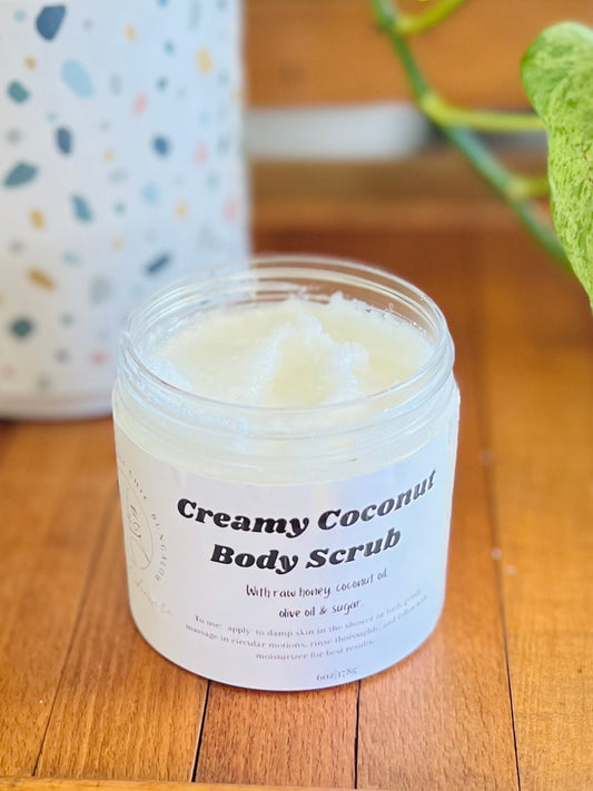 Creamy Coconut Sugar Scrub