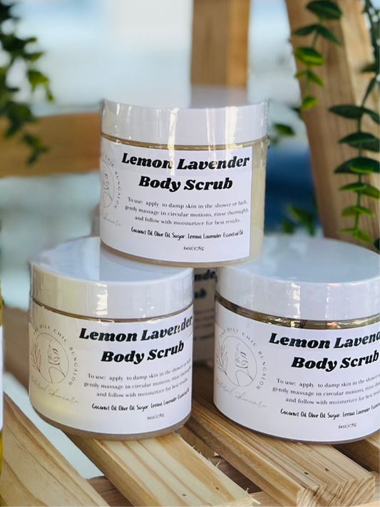 Lemon Lavender Body Scrub