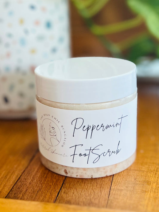 Peppermint Foot Scrub