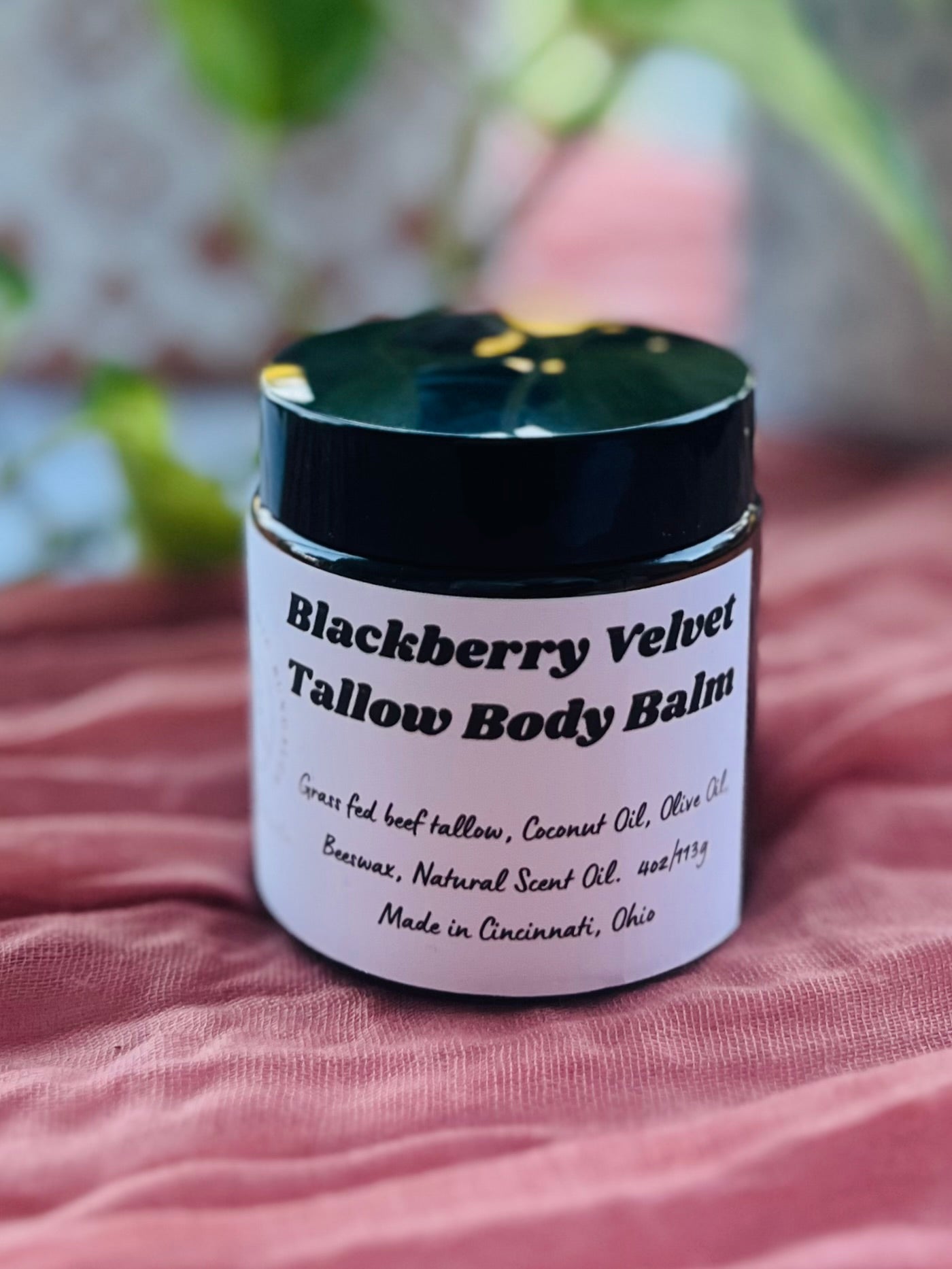 BlackBerry Velvet Tallow Body Balm