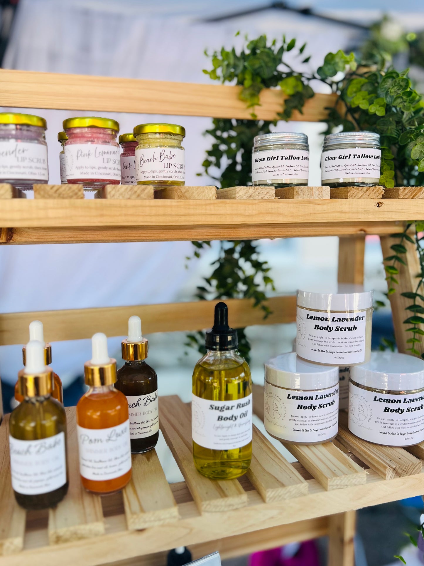 Lemon Lavender Body Scrub