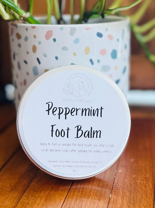 Peppermint Foot Balm